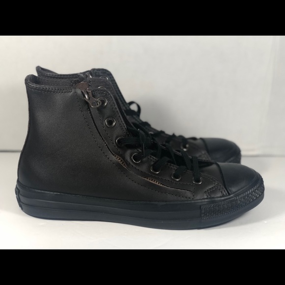 Converse Shoes | Double Zip High Top Brown | Poshmark